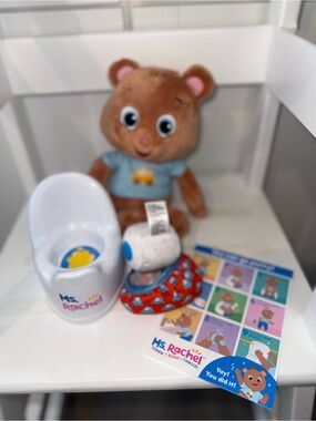 Ms Rachel Plush Bear Toy - Potty Training Aid